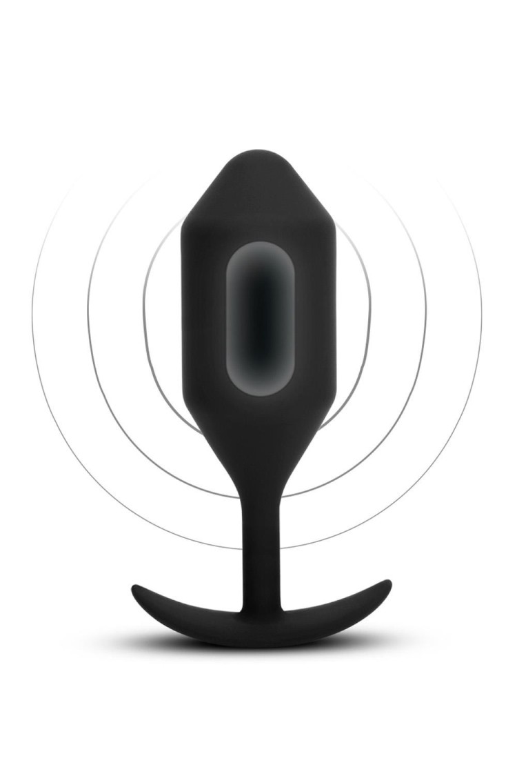Korek analny Vibrating Snug Plug 5 Black b-Vibe