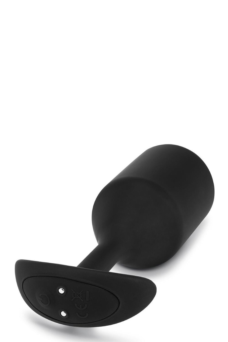 Korek analny Vibrating Snug Plug 5 Black b-Vibe