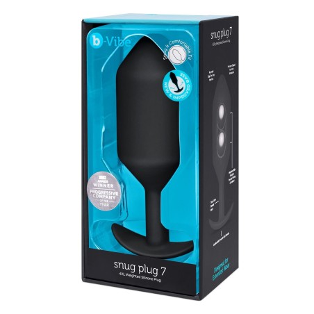Korek analny Snug Plug 7 Black b-Vibe