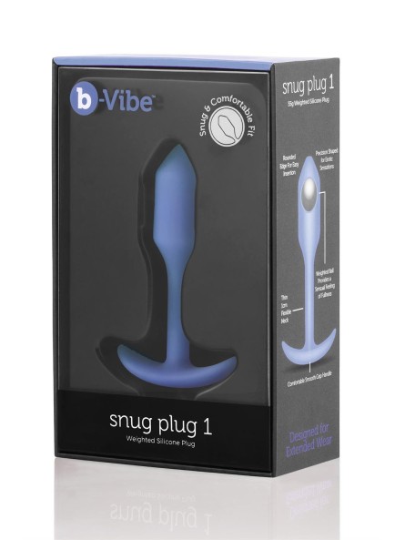 Korek analny Snug Plug 1 Violet b-Vibe