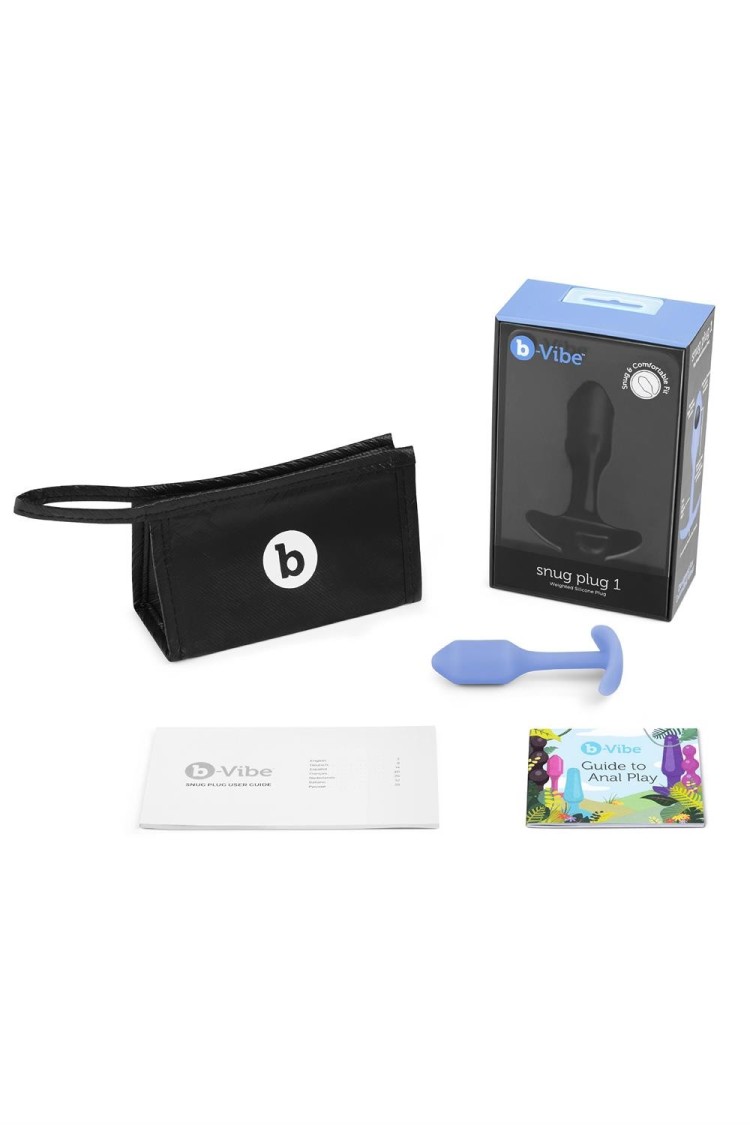 Korek analny Snug Plug 1 Violet b-Vibe