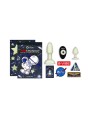 Zestaw korków Asstronaut Glow-In-The-Dark Butt Play Set b-Vibe