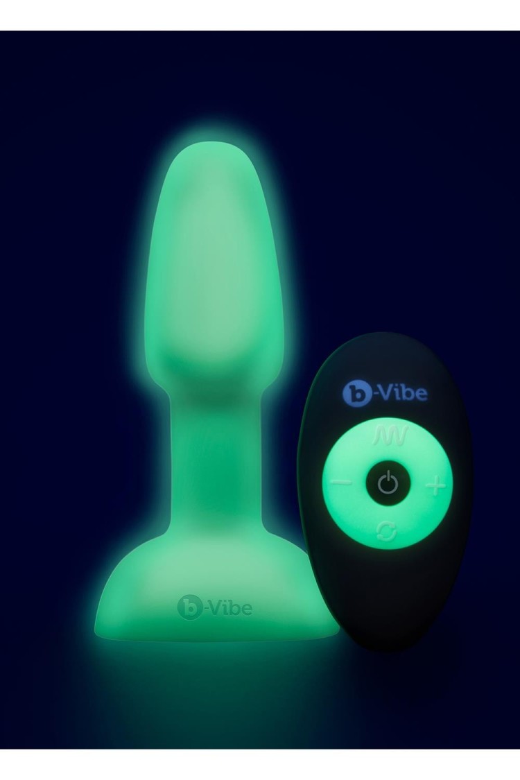 Zestaw korków Asstronaut Glow-In-The-Dark Butt Play Set b-Vibe