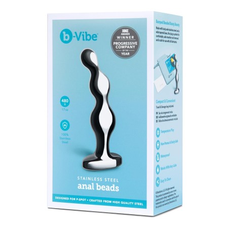 Koraliki analne Stainless Steel Anal Beads b-Vibe