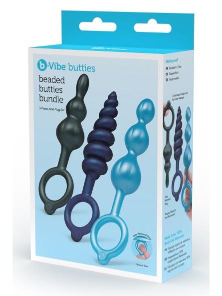 Zestaw koralików analnych Beaded Butties Bundle b-Vibe