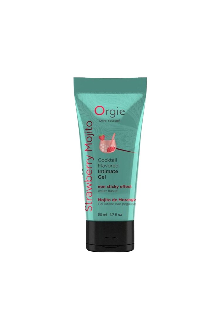Lubrykant Jadalny Lube Tube Cocktail Strawberry Mojito 50Ml Orgie