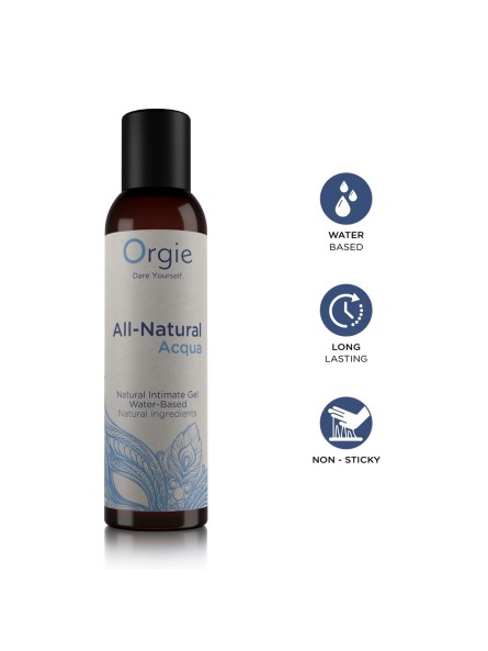 Lubrykant Wodny All Natural Acqua 150 Ml Orgie
