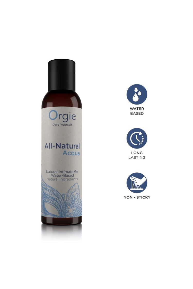 Lubrykant Wodny All Natural Acqua 150 Ml Orgie
