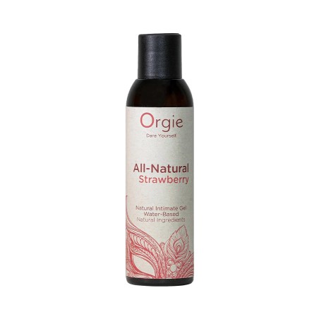 Lubrykant Wodny All Natural Strawberry 150 Ml Orgie