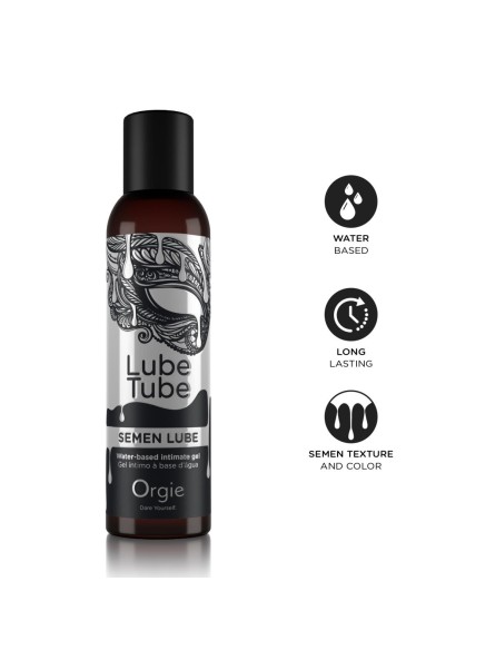 Lubrykant Wodny Semen Lube Water-Based Intimate Gel 150 Ml Orgie