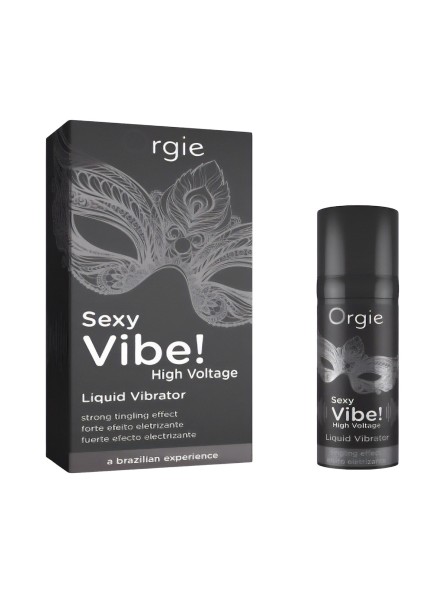 Wibrator W Płynie Sexy Vibe! High Voltage Liquid Vibrator 15 Ml Orgie