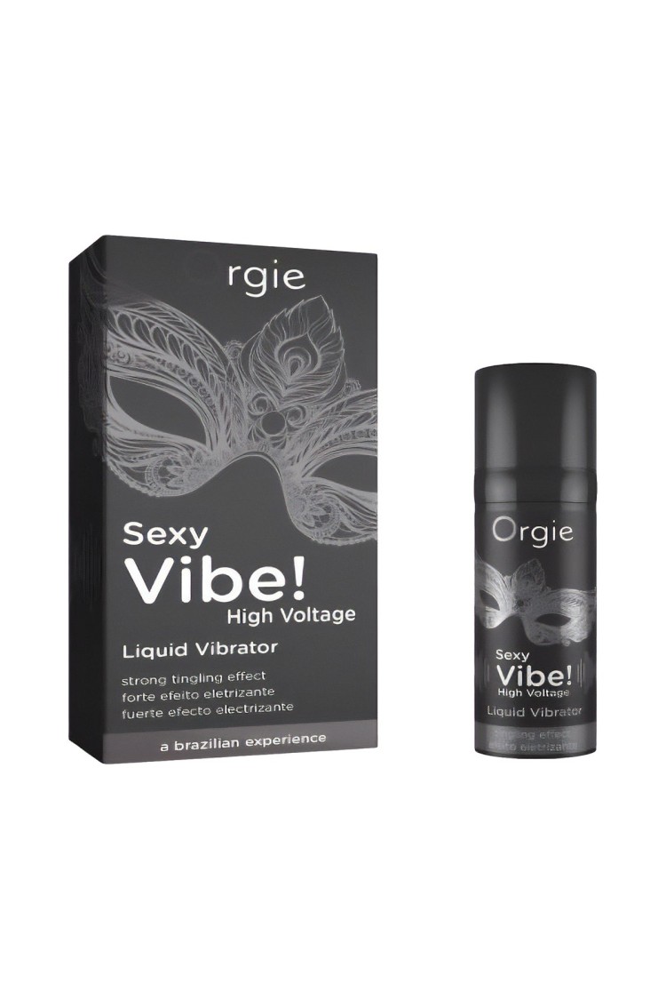 Wibrator W Płynie Sexy Vibe! High Voltage Liquid Vibrator 15 Ml Orgie