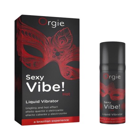 Wibrator W Płynie Sexy Vibe! Hot Liquid Vibrator 15 Ml Orgie