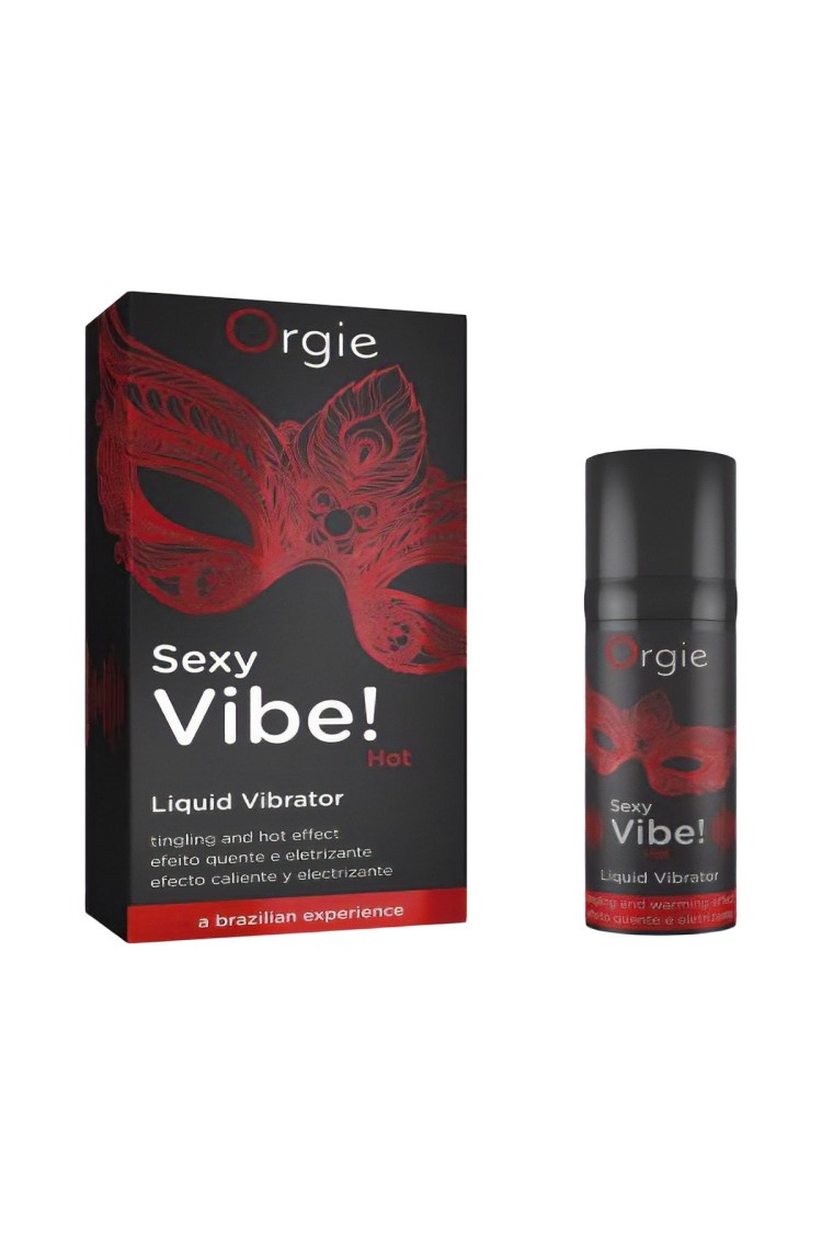 Wibrator W Płynie Sexy Vibe! Hot Liquid Vibrator 15 Ml Orgie