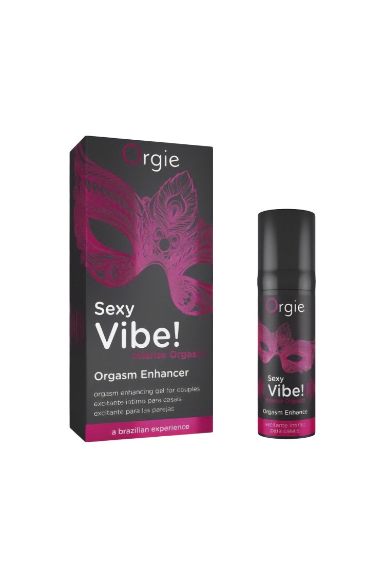 Wibrator W Płynie Sexy Vibe! Intense Orgasm 15 Ml Orgie