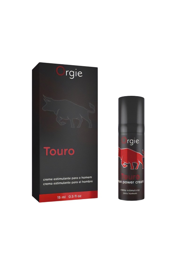 Krem Wspomagający Erekcję Touro Erection Cream With Taurina 15 Ml Orgie