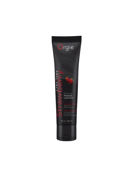 Lubrykant Wodny Flavored Intimate Gel Strawberry 100 Ml Orgie