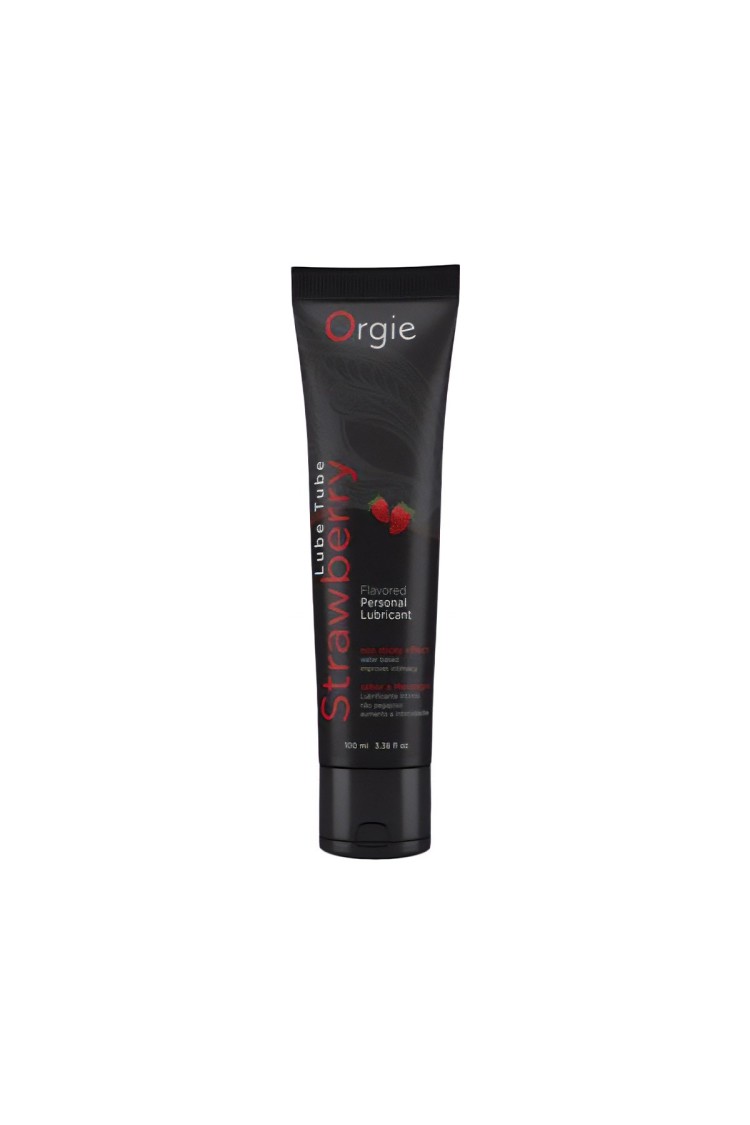 Lubrykant Wodny Flavored Intimate Gel Strawberry 100 Ml Orgie