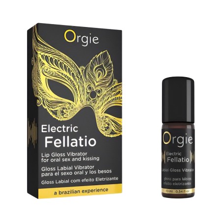 Żel Sexy Vibe! Eletric Fellatio Vibrating Gloss 10 Ml Orgie