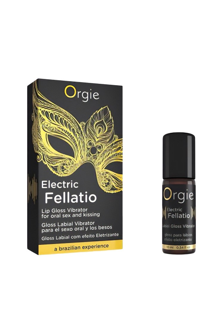Żel Sexy Vibe! Eletric Fellatio Vibrating Gloss 10 Ml Orgie