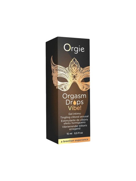 Krople Orgazmowe Orgasm Drops Vibe Peach Flavor 15 Ml Orgie