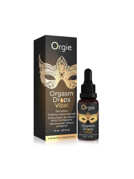 Krople Orgazmowe Orgasm Drops Vibe Peach Flavor 15 Ml Orgie
