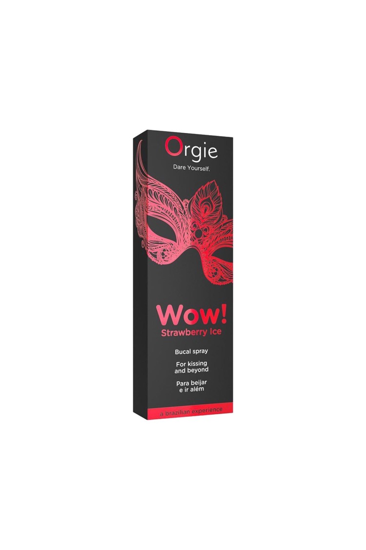 Spray do seksu oralnego Strawberry Ice Spray 10 Ml Orgie