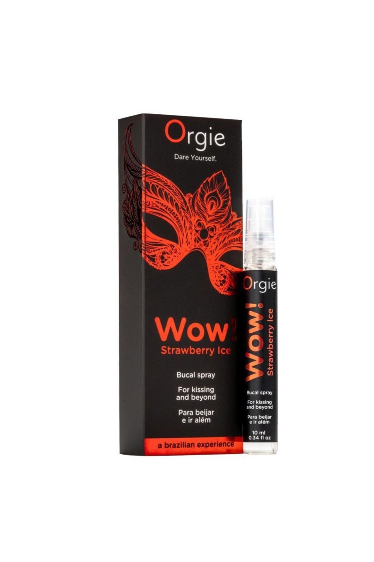Spray do seksu oralnego Strawberry Ice Spray 10 Ml Orgie