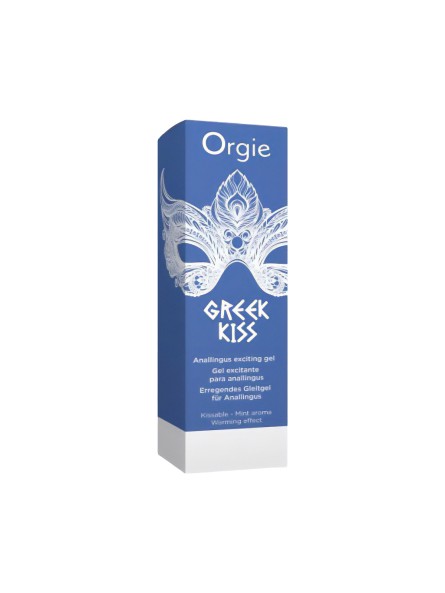 Rozgrzewający Żel Do Rimmingu Greek Kiss 50 Ml Orgie