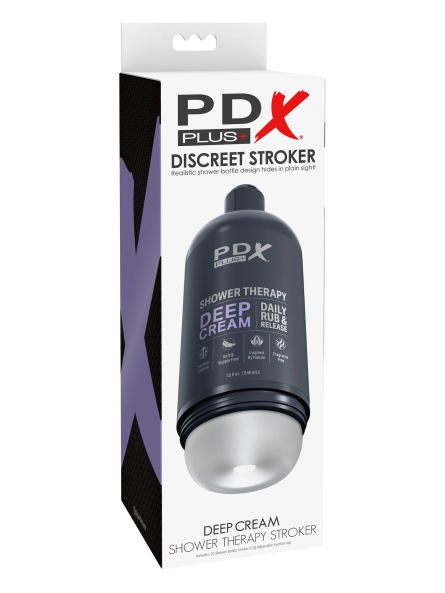 Masturbator Pdx Plus Shower Therapy Deep Cream Pipedream