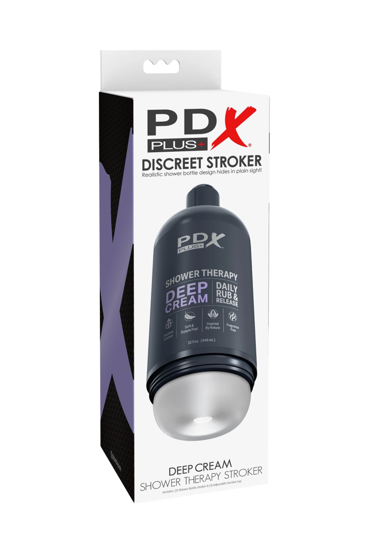 Masturbator Pdx Plus Shower Therapy Deep Cream Pipedream