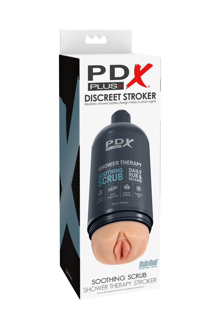 Masturbator Pdx Plus Shower Therapy Soothing Scrub Pipedream
