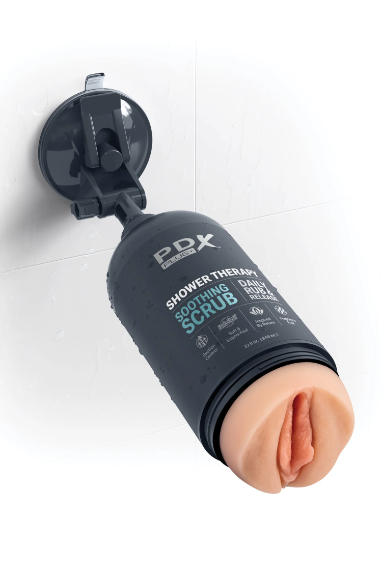 Masturbator Pdx Plus Shower Therapy Soothing Scrub Pipedream