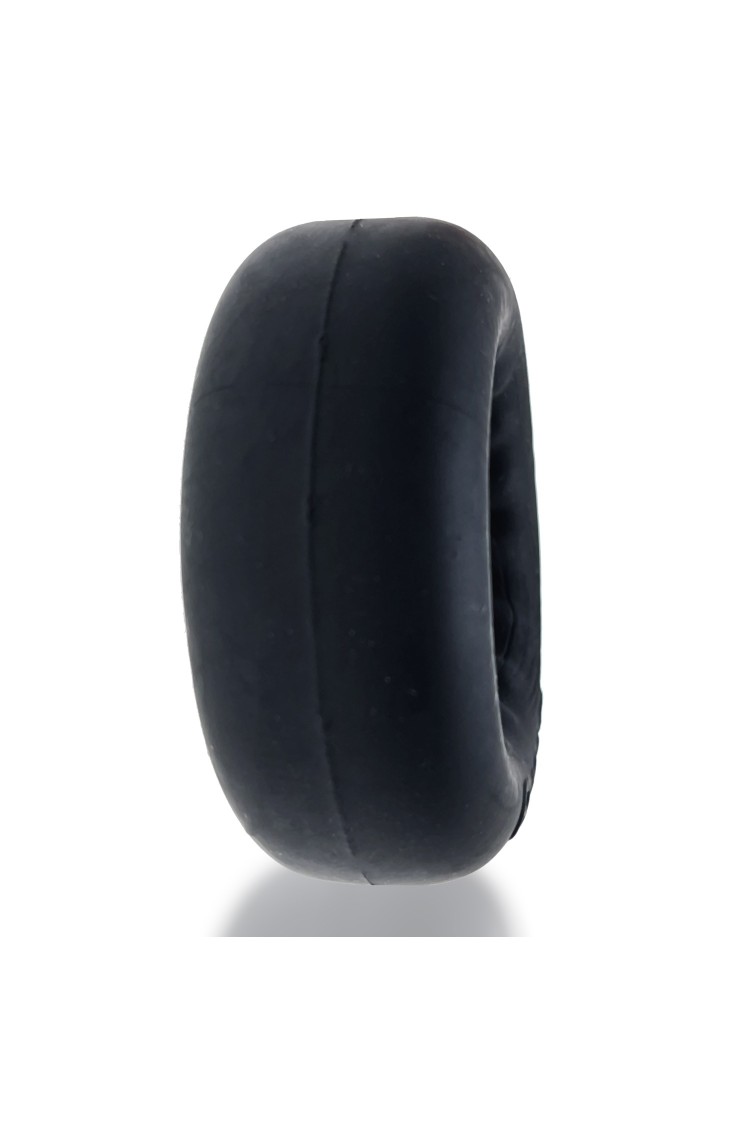 Pierścień erekcyjny Axis Rib Griphold Cockring Ice Black Oxballs