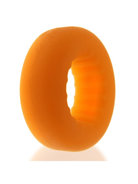 Pierścień erekcyjny Axis Rib Griphold Cockring Ice Orange Oxballs