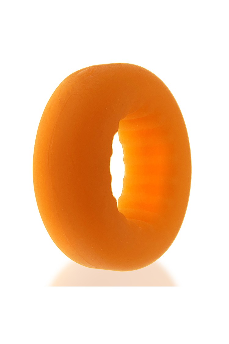 Pierścień erekcyjny Axis Rib Griphold Cockring Ice Orange Oxballs