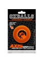 Pierścień erekcyjny Axis Rib Griphold Cockring Ice Orange Oxballs