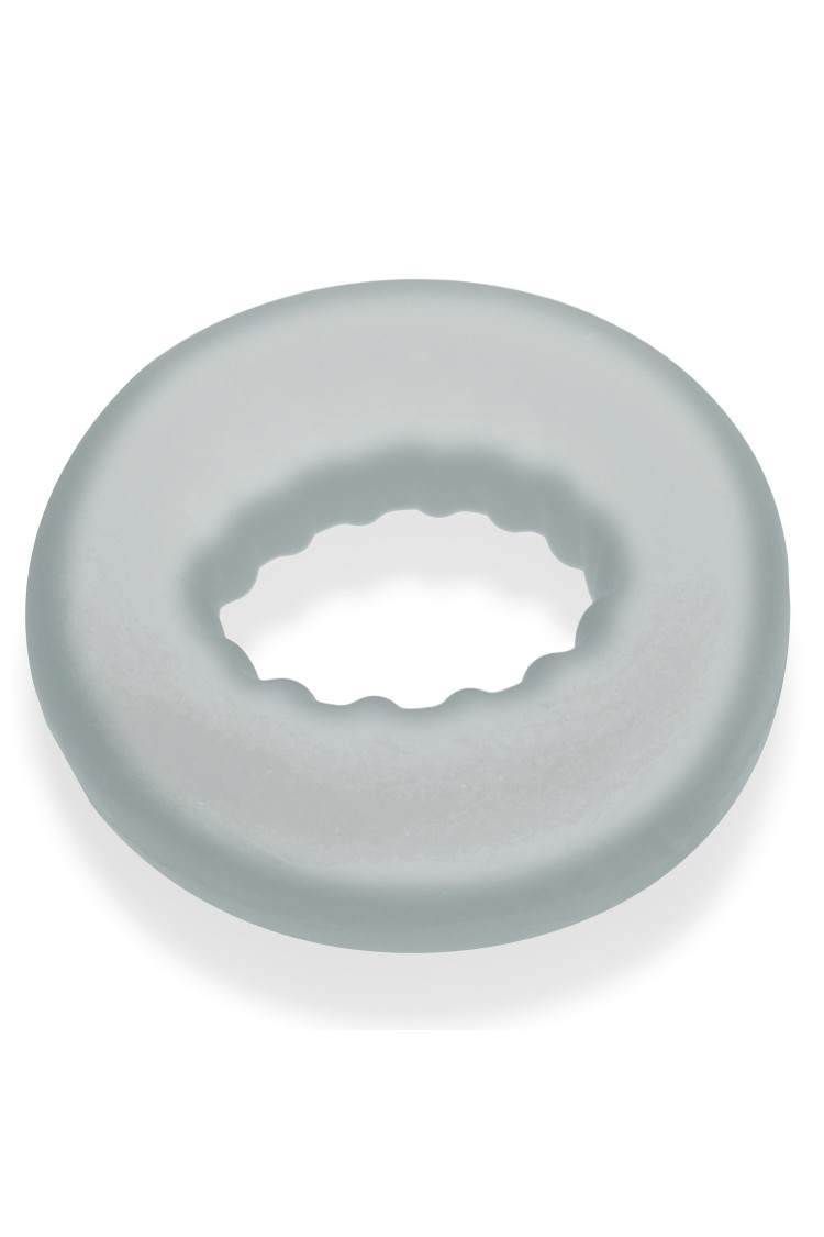 Pierścień erekcyjny Axis Rib Griphold Cockring Ice Clear Oxballs