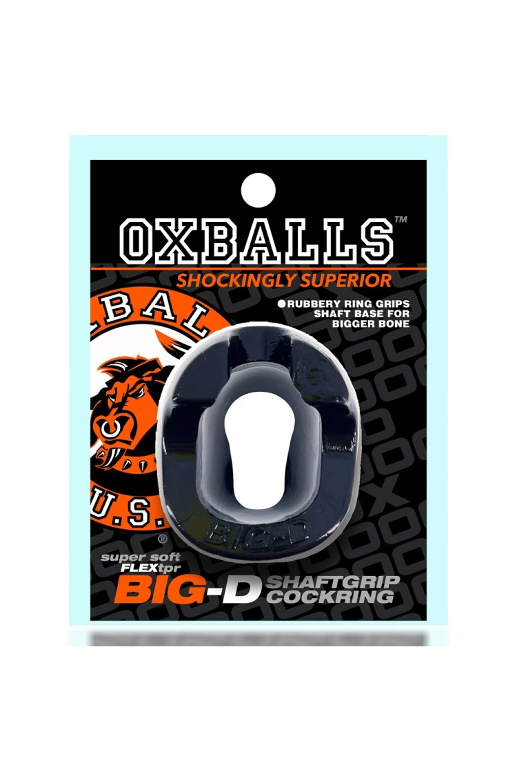 Pierścień Erekcyjny Big-D Shaft Grip Cockring Black Oxballs