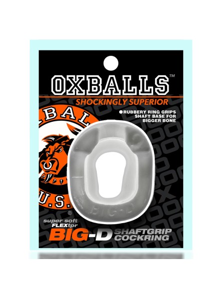 Pierścień Erekcyjny Big-D Shaft Grip Cockring White Oxballs