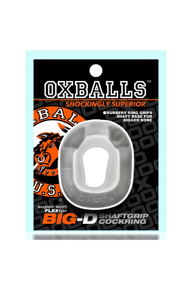 Pierścień Erekcyjny Big-D Shaft Grip Cockring White Oxballs