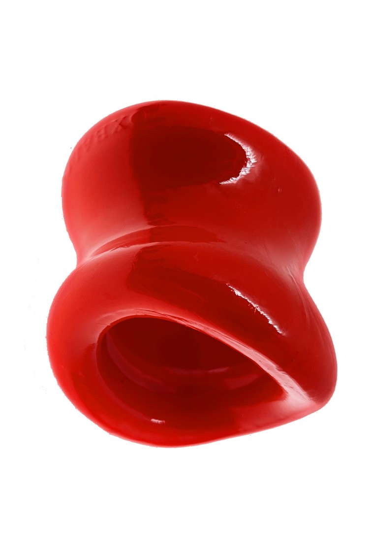 Rozciągacz jąder Mega Squeeze Ergofit Ballstretcher Red Oxballs
