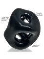 Pierścień Tri-Sport Xl Thicker 3-Ring Cockring Oxballs