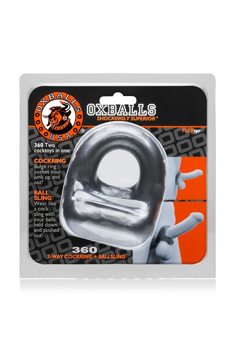 Pierścień na penisa i jądra 360 Cockring & Ballsling Oxballs