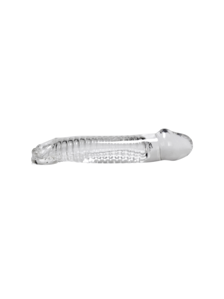 Przedłużka na penisa Muscle Cocksheath Clear Oxballs