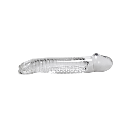 Przedłużka na penisa Muscle Cocksheath Clear Oxballs