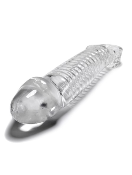 Przedłużka na penisa Muscle Cocksheath Clear Oxballs