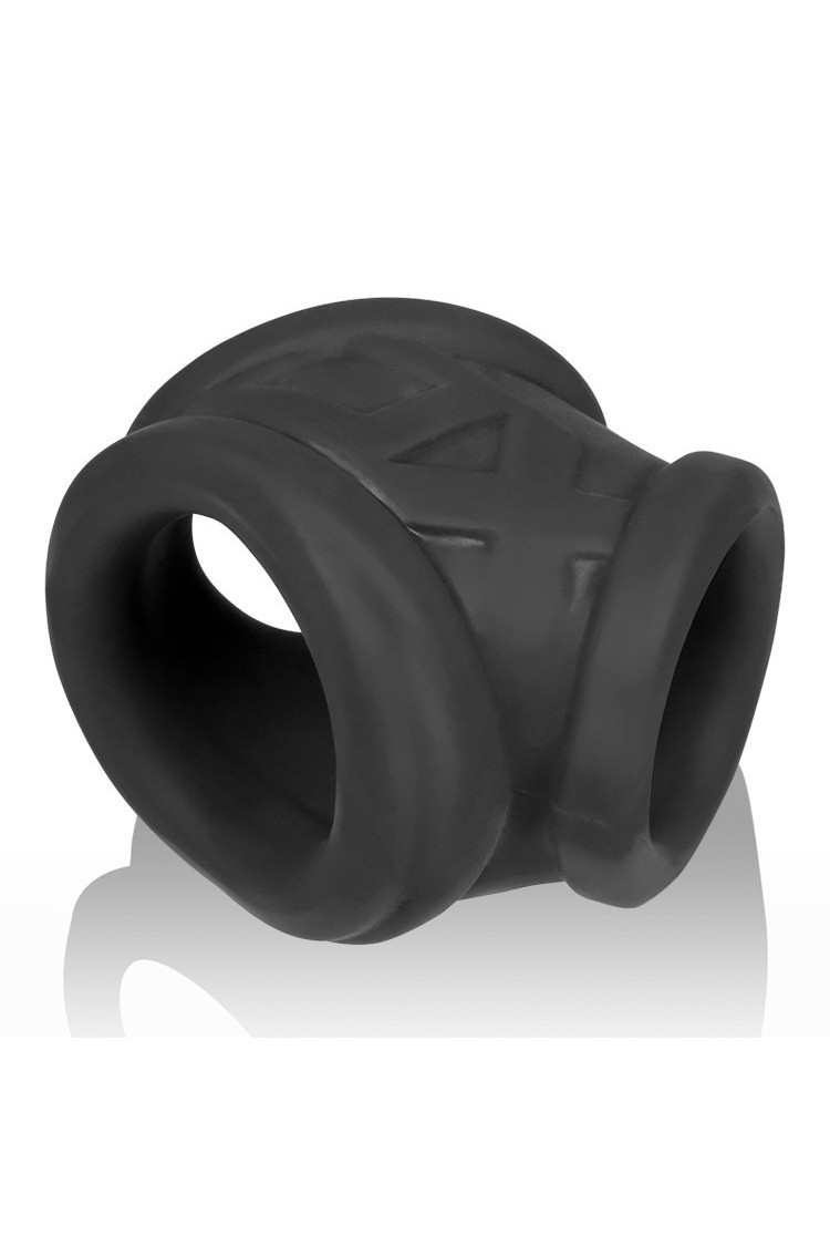 Pierścień Na Penisa I Jądra Oxsling Cocksling Ice Black Oxballs