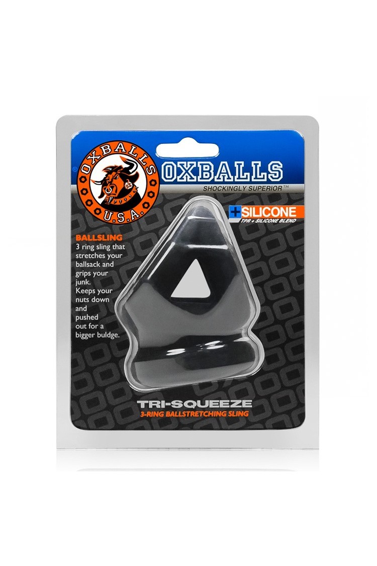 Rozciągacz jąder Tri-Squeeze Cocksling and Ballstretcher Oxballs