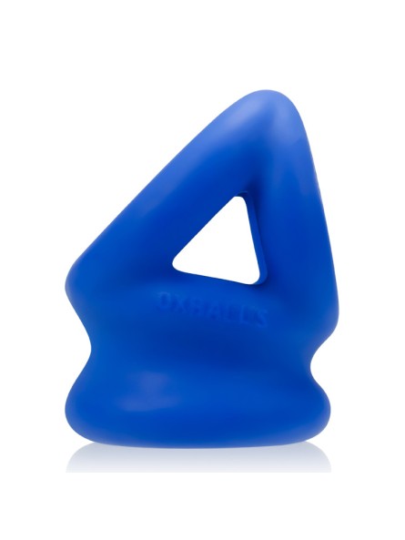 Rozciągacz jąder Tri-Squeeze Cocksling and Ballstretcher Oxballs niebieski